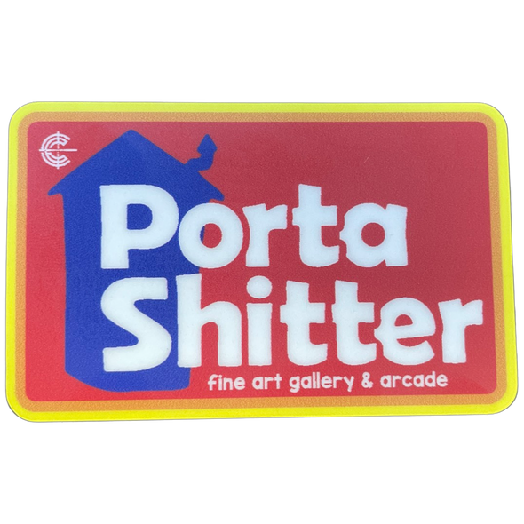 Sticker - Porta Shitter