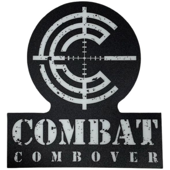 Sticker - Combat Combover Logo